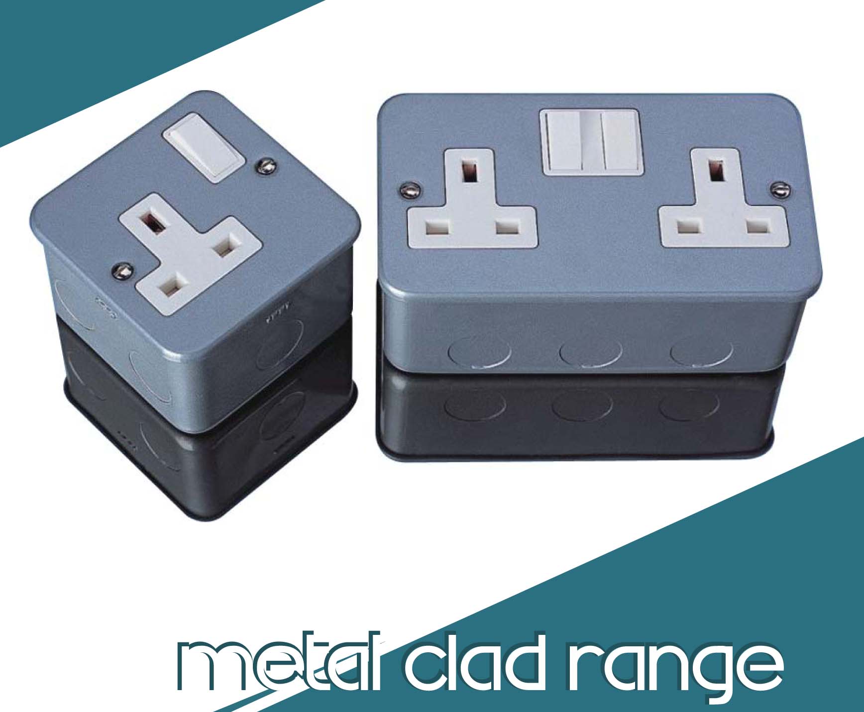 Metal Clad switch socket-JM Series
